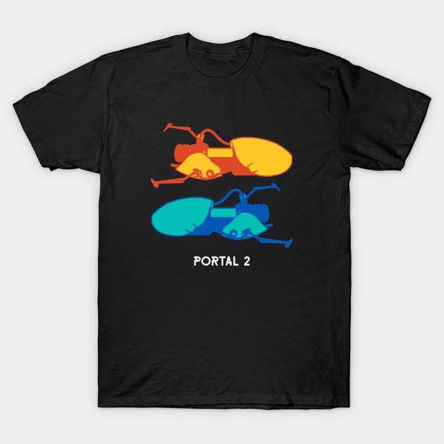 Portal 2 T-Shirt by ElectricUnicorn